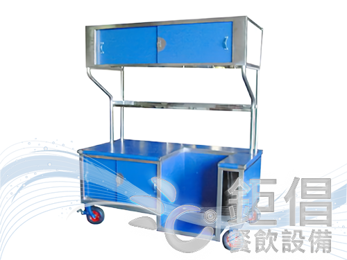 5.8尺攤車/單面招牌攤車/客製化攤車