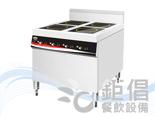 IHH-PL40/商用電磁爐-平面-落地型-四口/商用立式四平爐/立式四平電磁爐/四口IH爐/四口電磁爐/四口西餐爐/廚霸王/尚朋堂/興龍牌/HIPT-H35P4/HIPL-H35P4