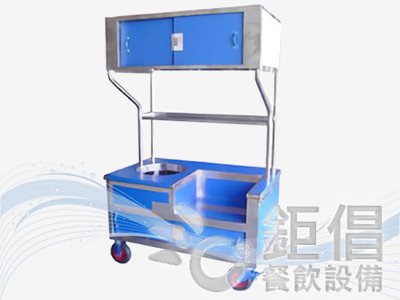 桌上型凹槽攤車/5.1尺攤車/客製化攤車