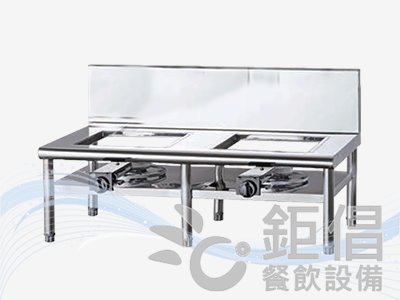 NYC144 簡易式雙口湯台/雙口高湯爐