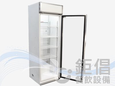 UGR-407/立式展示冰箱-單門-機下型-中古/單門玻璃冰箱/單門展示冰箱/單門飲料冰箱/400L展示冰箱/中古展示冰箱/二手展示冰箱